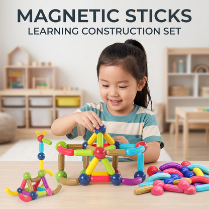 Magnetic Sticks - learning construction Toy 25 Pieces