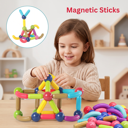Magnetic Sticks - learning construction Toy 25 Pieces
