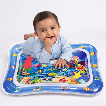 Tummy Time Water Mat - Inflatable Baby Play Mat
