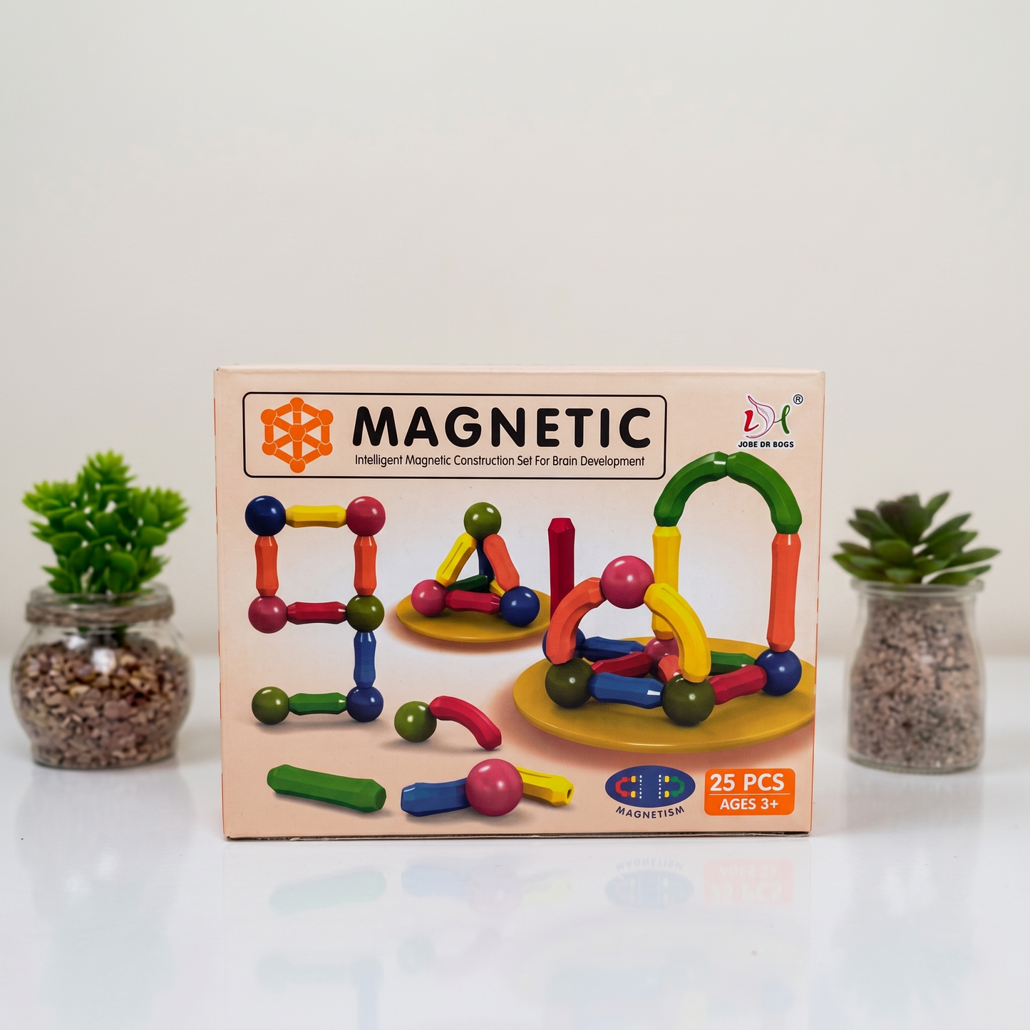 Magnetic Sticks - learning construction Toy 25 Pieces