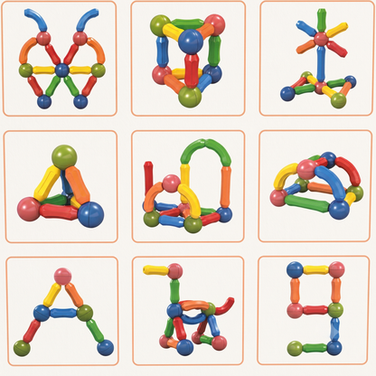 Magnetic Sticks - learning construction Toy 25 Pieces